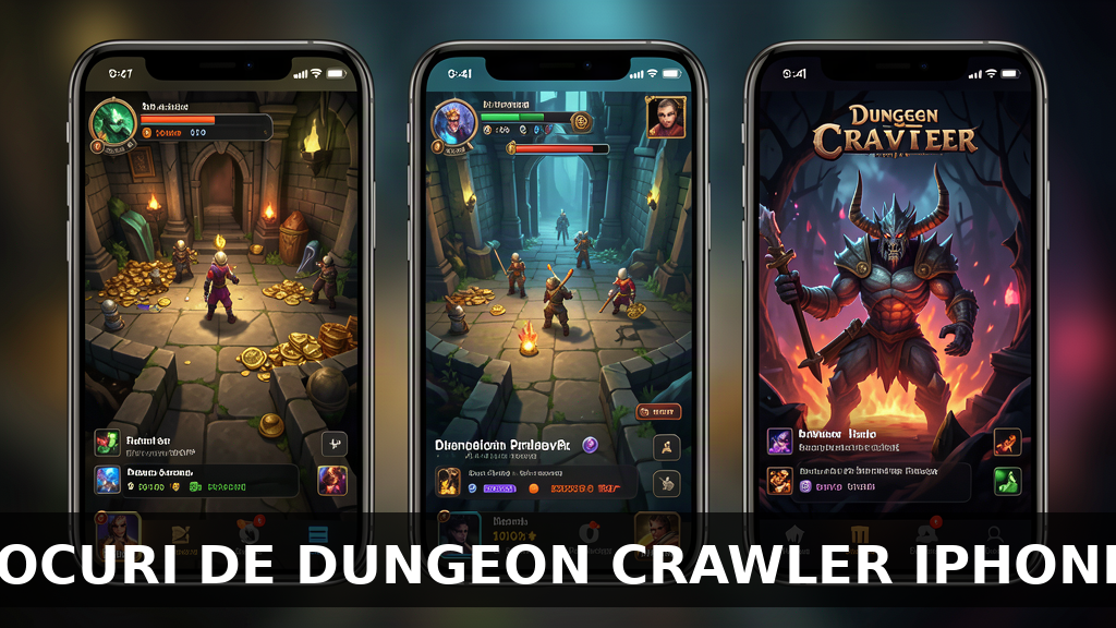 cele mai bune jocuri de dungeon crawler pentru iphone