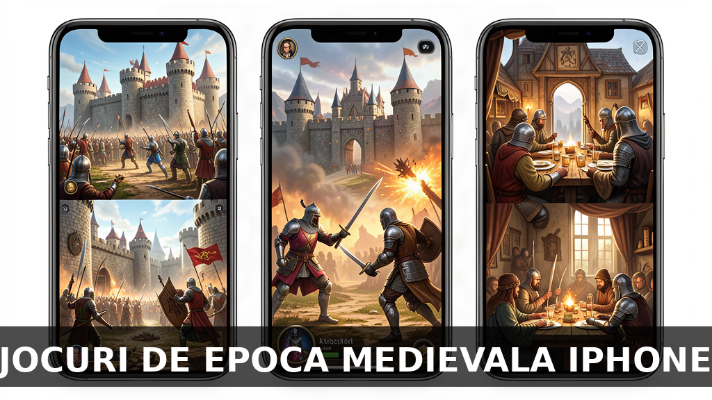 cele mai bune jocuri de epoca medievala pentru iphone