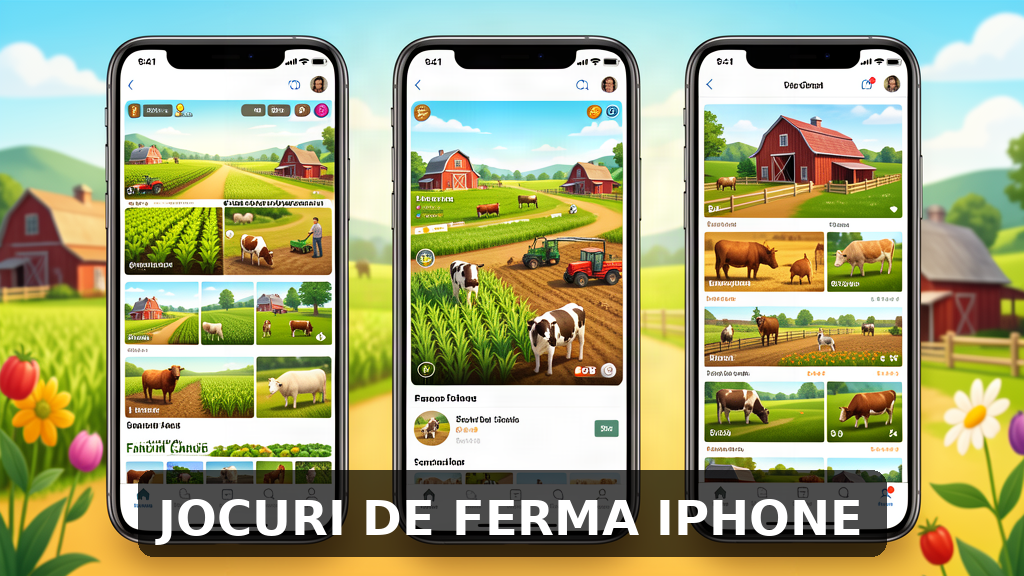 cele mai bune jocuri de ferma pentru iphone