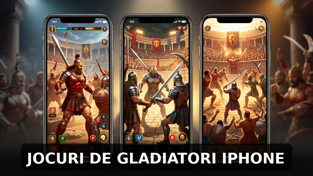 cele mai bune jocuri de gladiatori pentru iphone