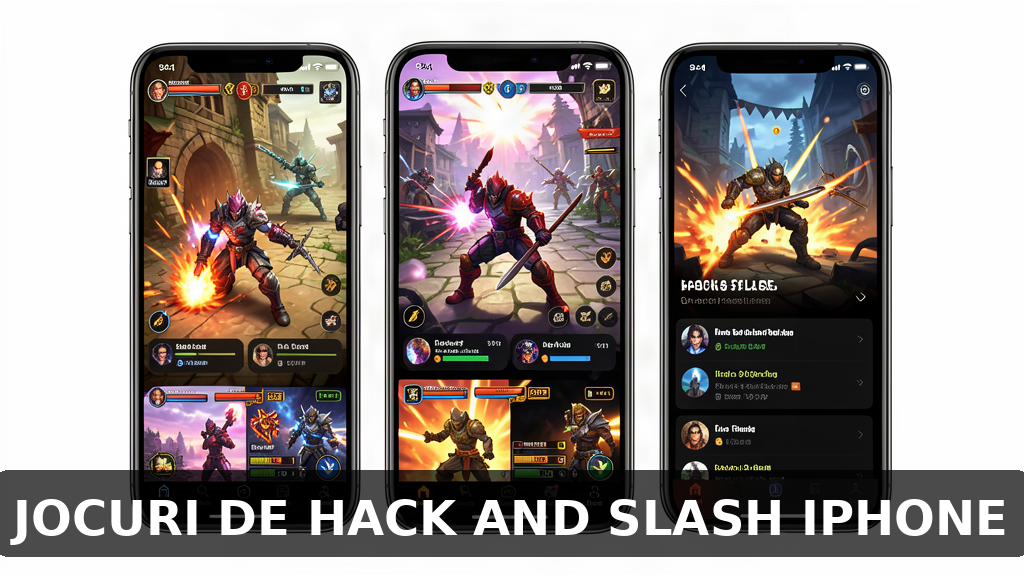 cele mai bune jocuri de hack and slash pentru iphone