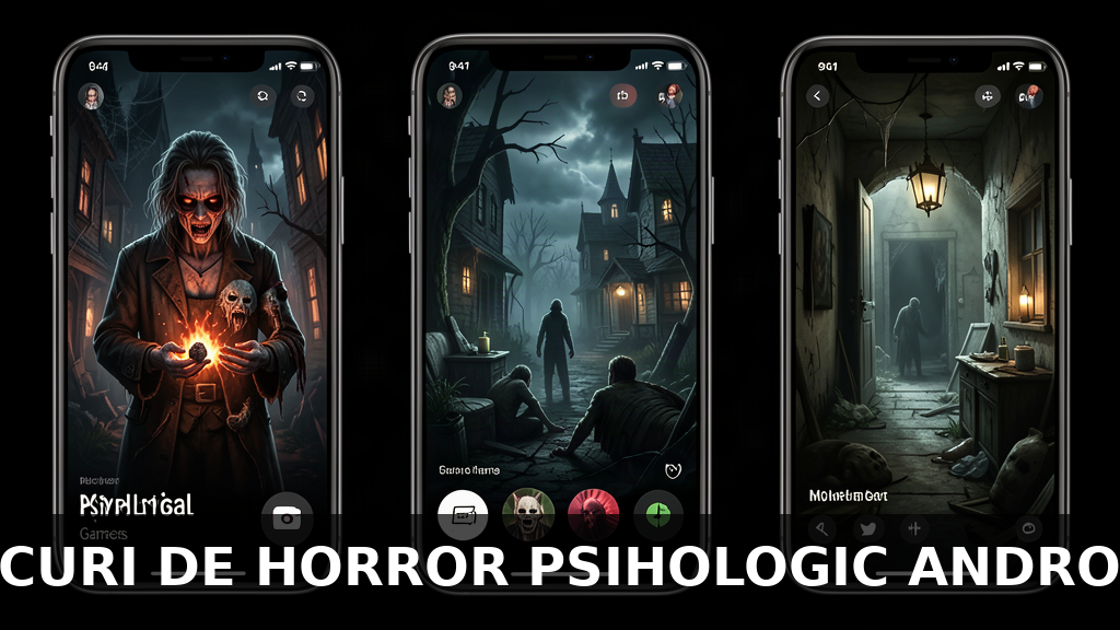 cele mai bune jocuri de horror psihologic pentru android