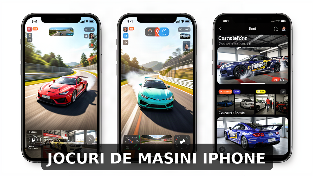 cele mai bune jocuri de masini pentru iphone