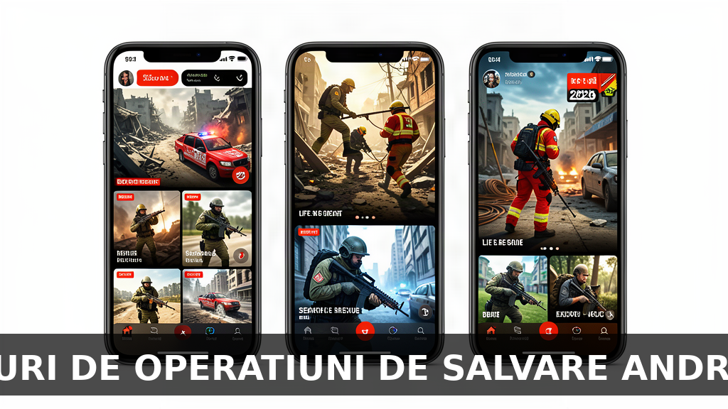 cele mai bune jocuri de operatiuni de salvare pentru android