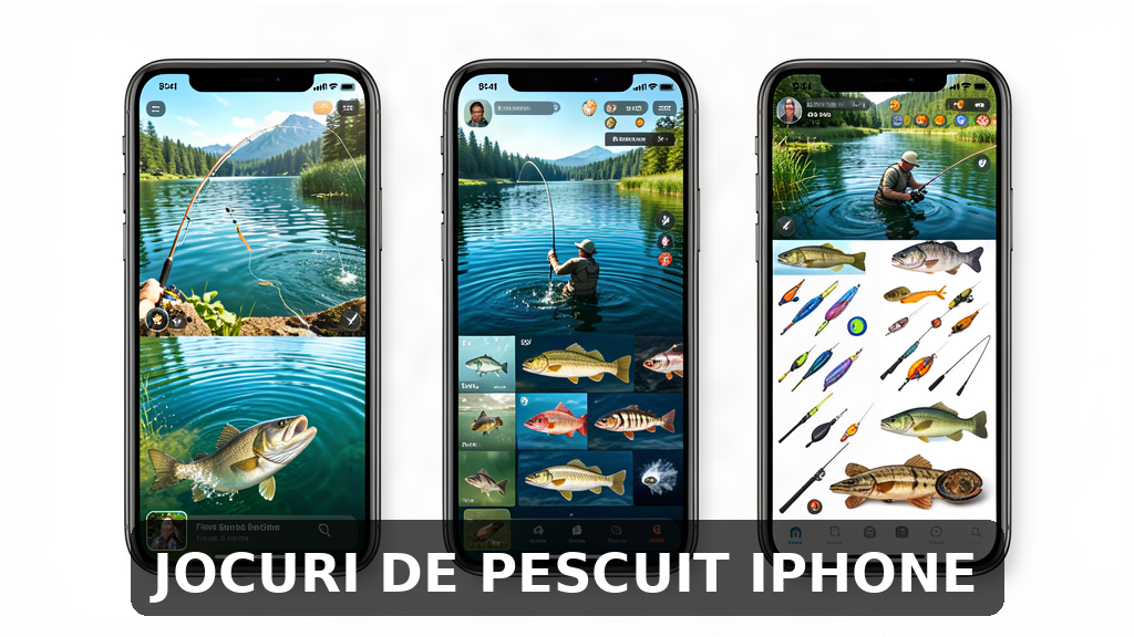 cele mai bune jocuri de pescuit pentru iphone