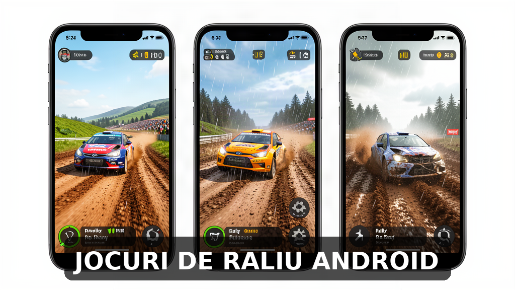 cele mai bune jocuri de raliu pentru android