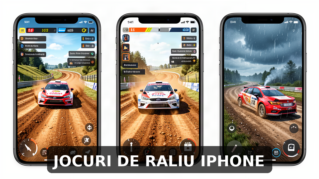 cele mai bune jocuri de raliu pentru iphone