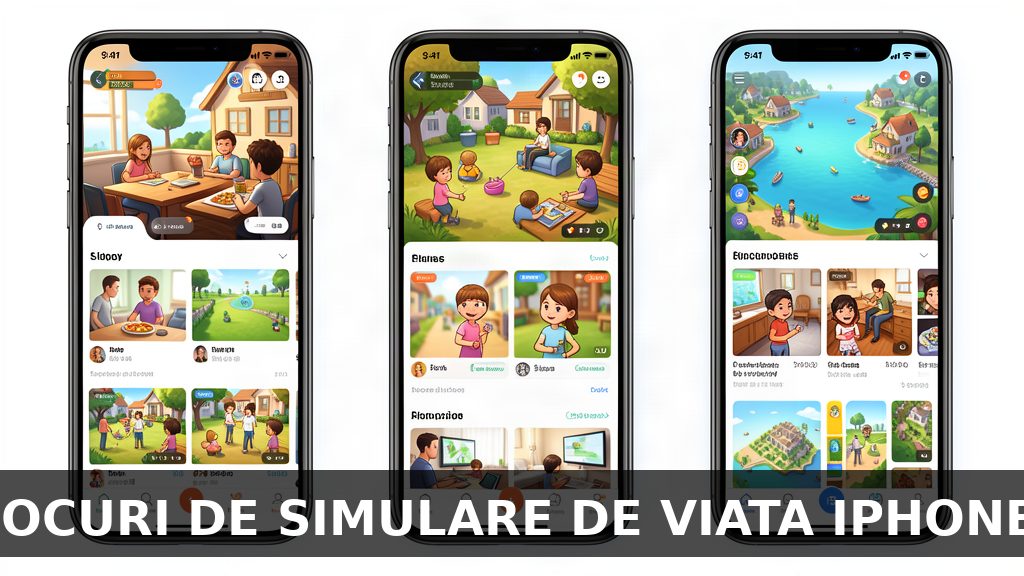 cele mai bune jocuri de simulare de viata pentru iphone