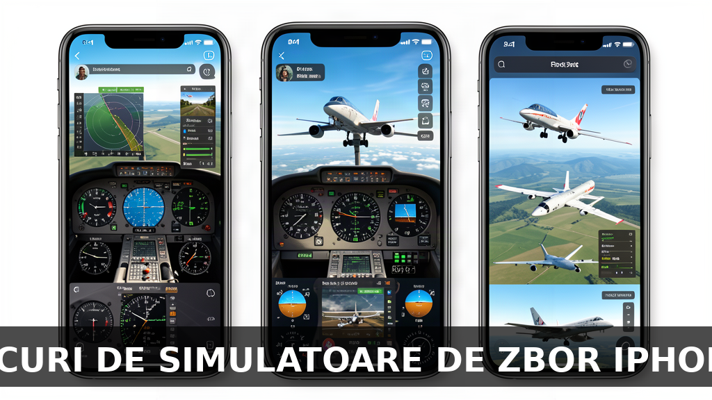 cele mai bune jocuri de simulatoare de zbor pentru iphone