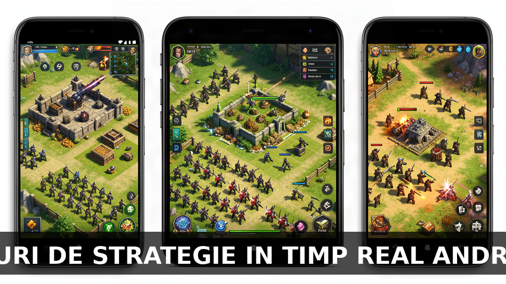 cele mai bune jocuri de strategie in timp real pentru android