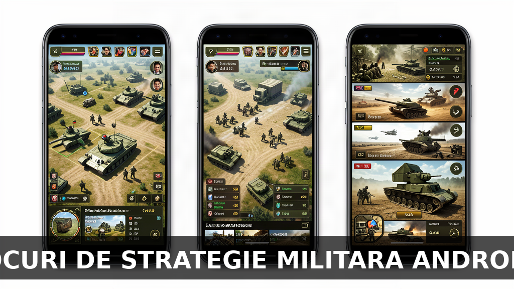 cele mai bune jocuri de strategie militară pentru android