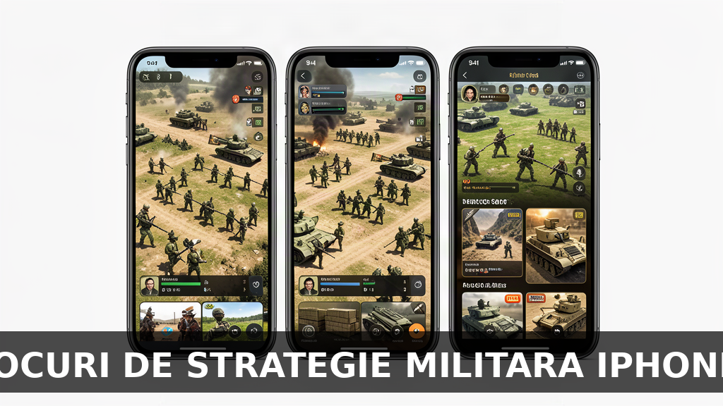 cele mai bune jocuri de strategie militară pentru iphone