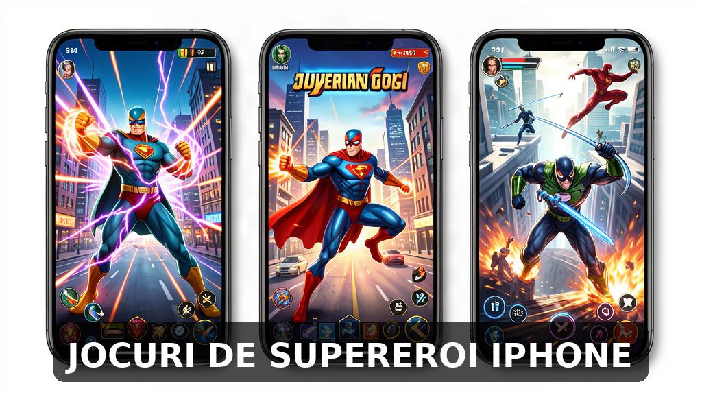 cele mai bune jocuri de supereroi pentru iphone