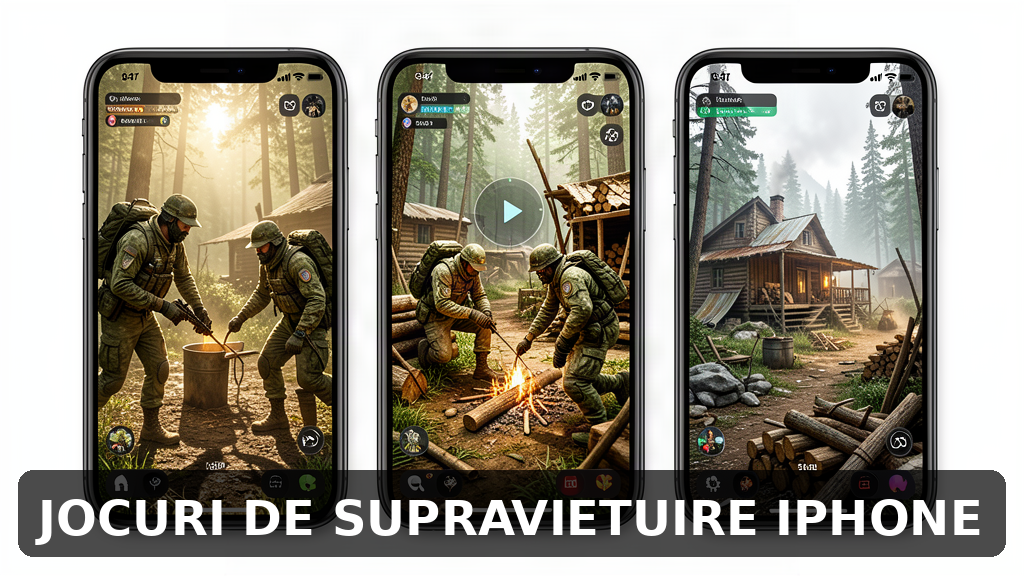 cele mai bune jocuri de supraviețuire pentru iphone