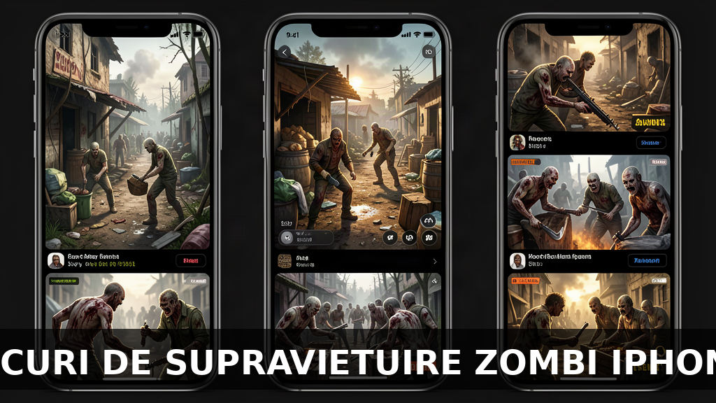 cele mai bune jocuri de supraviețuire zombie pentru iphone