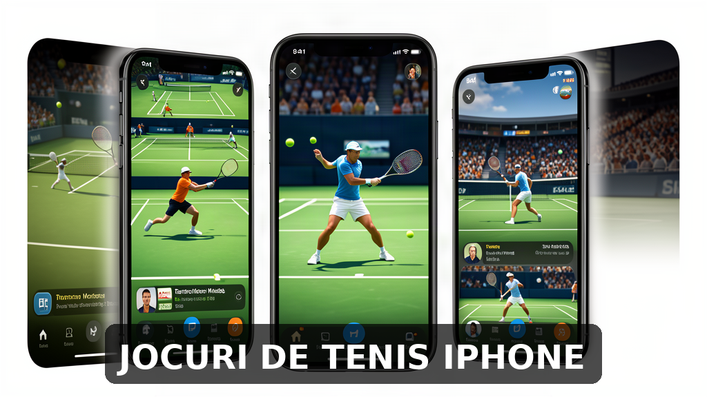 cele mai bune jocuri de tenis pentru iphone