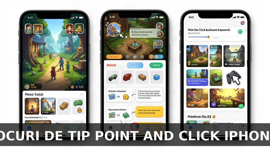 cele mai bune jocuri de tip point and click pentru iphone