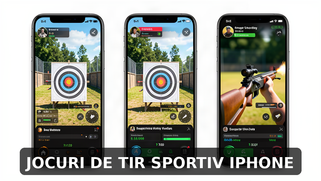 cele mai bune jocuri de tir sportiv pentru iphone