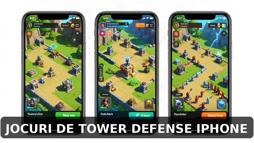 cele mai bune jocuri de tower defense pentru iphone