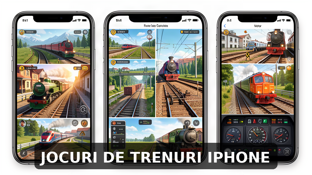 cele mai bune jocuri de trenuri pentru iphone