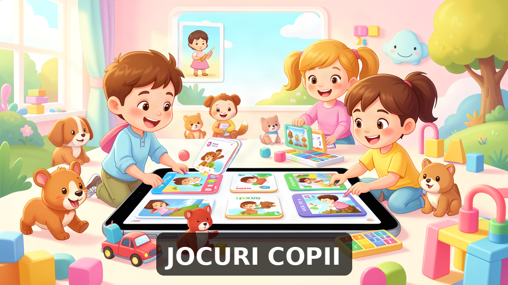 Cele mai bune jocuri gratuite pe iPhone și Android pentru copii în 2026: ghid complet