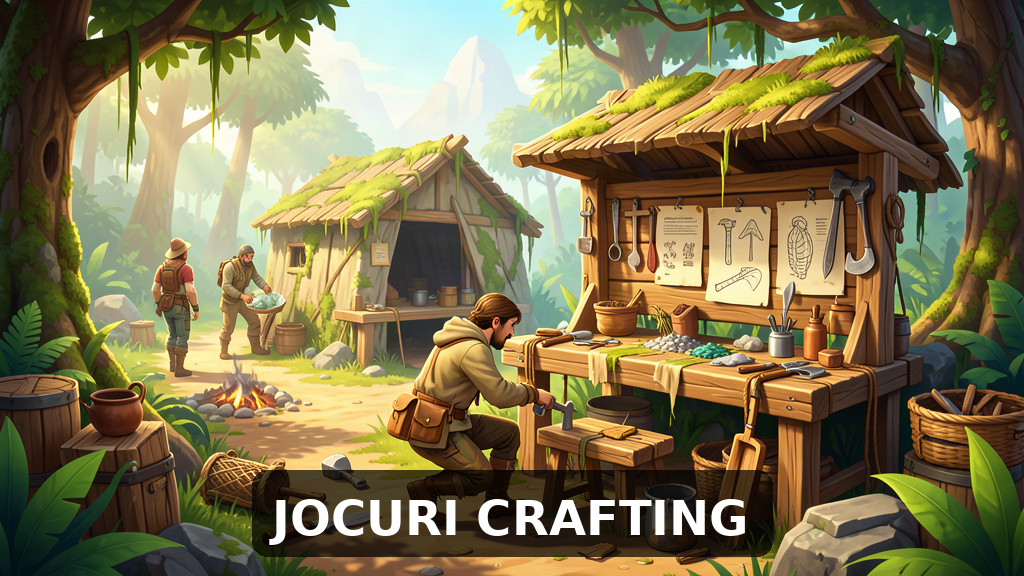 Cele mai bune jocuri gratuite pe iPhone și Android pentru crafting în 2026: ghid complet
