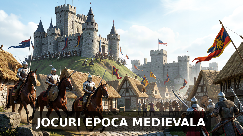 Cele mai bune jocuri gratuite pe iPhone și Android pentru epocă medievală în 2026: ghid complet
