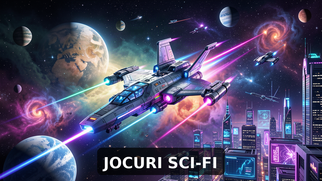 Cele mai bune jocuri gratuite pe iPhone și Android pentru sci-fi în 2026: ghid complet