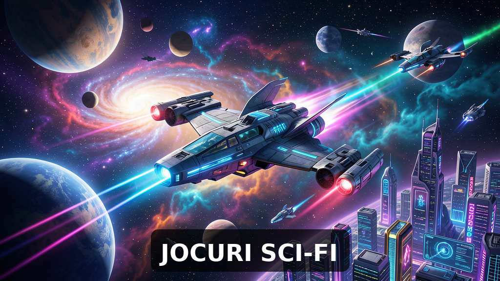 Cele mai bune jocuri gratuite pe iPhone și Android pentru sci-fi în 2026: ghid complet
