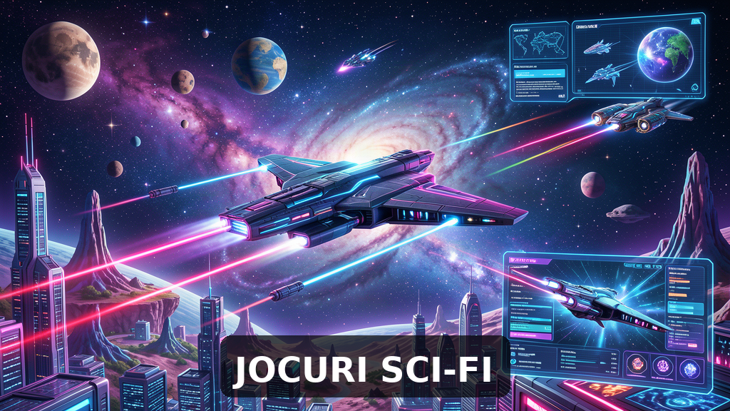 Cele mai bune jocuri gratuite pe iPhone și Android pentru sci-fi în 2026: ghid complet