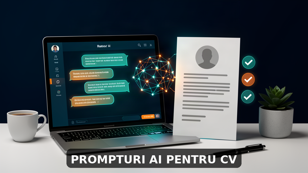 Cele mai bune prompt-uri AI pentru redactarea unui CV în 2026: ghid complet