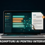 Cele mai bune prompt-uri AI pentru pregătirea unui interviu de angajare în 2026: ghid complet