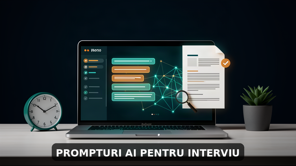 Cele mai bune prompt-uri AI pentru pregătirea unui interviu de angajare în 2026: ghid complet