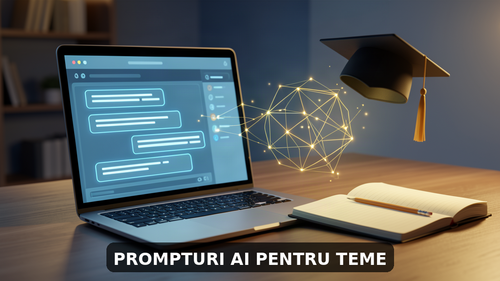 Cele mai bune prompt-uri AI pentru ajutor la teme și referate școlare în 2026: ghid complet